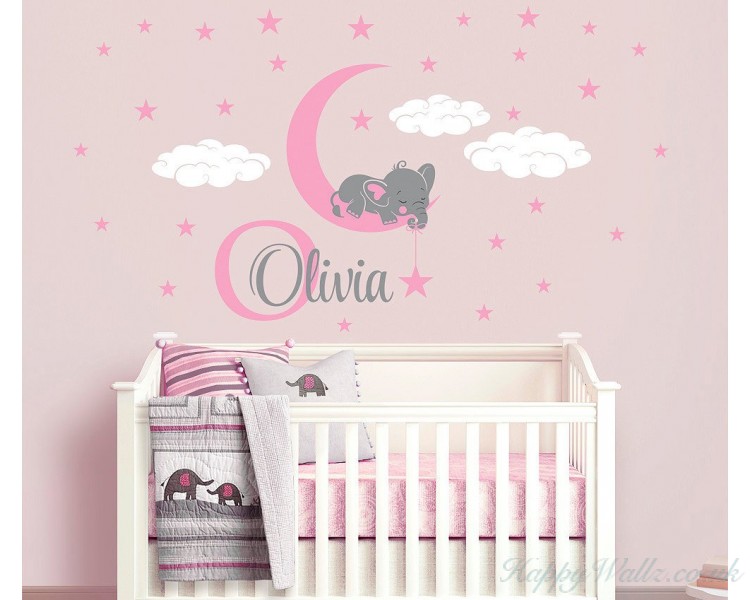 Elephant on Moon Custom Name Elephant on Moon Custom Name